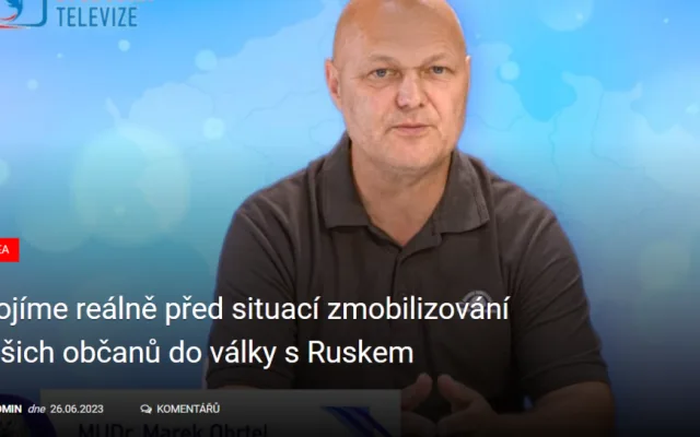 VOLBY 2024: Obrtel strašil mobilizací, chce pryč z EU a podporuje Rusko. Je to nový krajský zastupitel v Olomouci