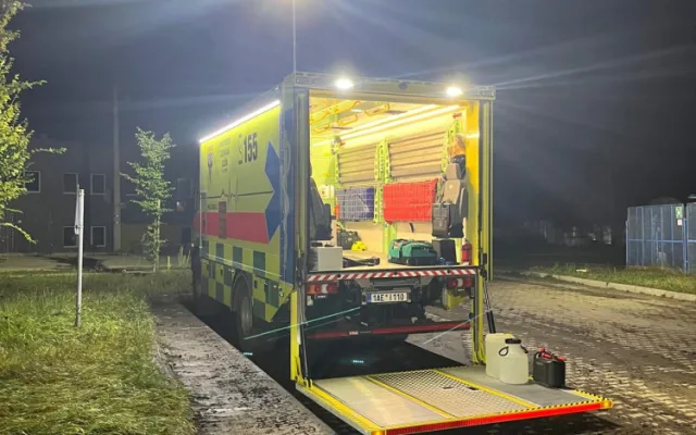 Pražští záchranáři pomohli po povodních na Jesenicku desítkám lidí. Předepisovali ztracené léky, řešili ale i infarkt