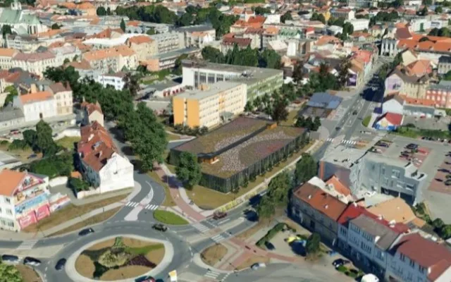 parkovací dům v Prostějov