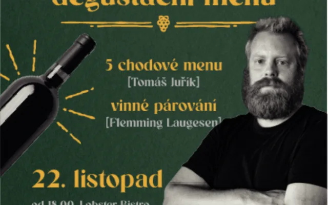Víno a lanýže. Zkuste degustační menu v novém Lobster Bistru