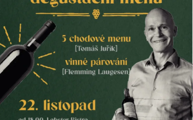 Víno a lanýže. Zkuste degustační menu v novém Lobster Bistru