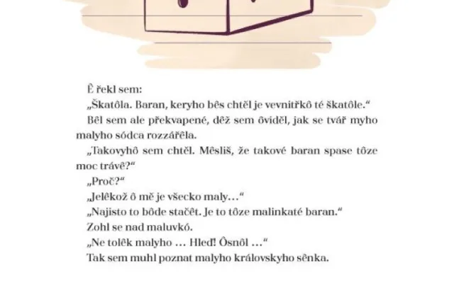 Malé královské sênek. Exupéryho Malý princ se dočkal překladu do hanáčtiny, křest bude v Příkazích