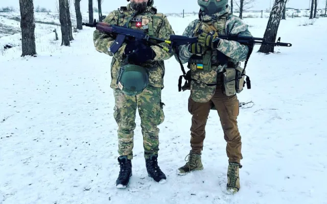 Nikdy se veteránů neptejte, kolik lidí zabili, říká Andrij Žolob z centra pro vojenské veterány ve Lvově