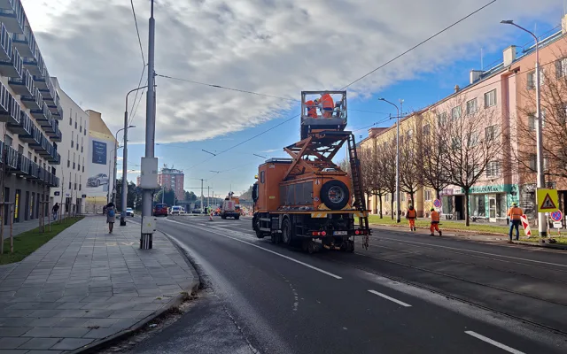 Rychlejší jízda a nižší hlučnost. Modernizace tramvajové trati v Olomouci míří do finální fáze