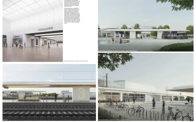 Nový terminál na vysokorychlostní železnici v Hranicích se přiblíží k městu. Radnice chce spojení s autobusy