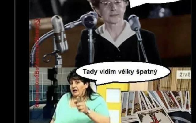 Komunista zesměšňuje popravu Horákové nebo smrt Palacha. Bolševický prase, píší lidé v komentářích