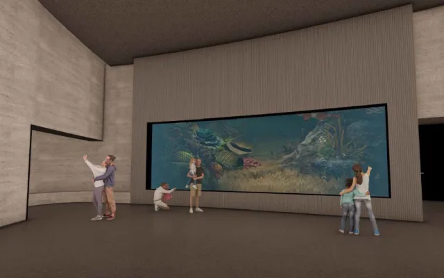 Olomoucká zoo bude mít největší mořské akvárium pro žraloky v zemi. Jméno Loděnka dostalo po živoucí fosilii