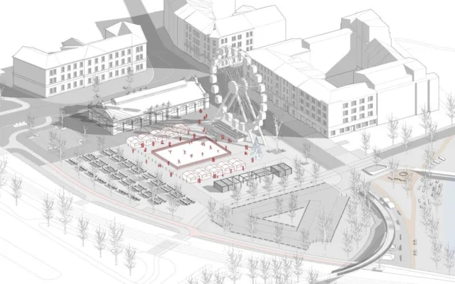 Nová podoba olomoucké tržnice. Radní schválili zadání projektu, modernizace přijde na desítky milionů