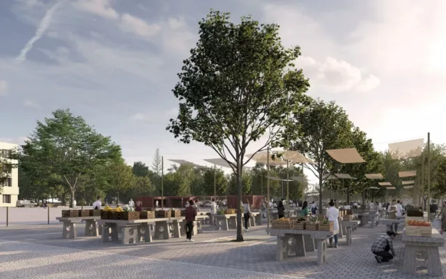 Nová podoba olomoucké tržnice. Radní schválili zadání projektu, modernizace přijde na desítky milionů