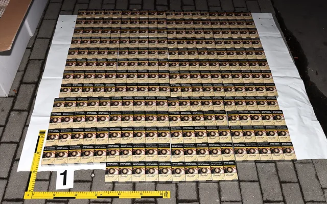 VIDEO: Cizinec pašoval 120 tisíc nezdaněných cigaret, u Olomouce ho chytili celníci