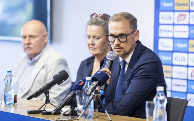 Předseda spolku SK Olomouc Sigma MŽ Jakub Beneš