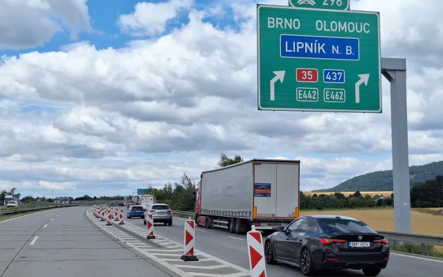 VIDEO: Už se to blíží. Otevření D1 u Přerova odblokuje provoz také u Lipníku nad Bečvou