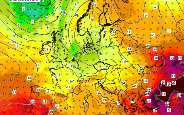 Přeháňky, bouřky, teploty do 25 stupňů. Na koupání to v Olomouckém kraji moc nebude