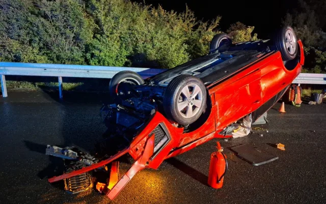 Tudy ne! Vážná zranění na opravované D35. Je tam zákaz vjezdu, apelují hasiči