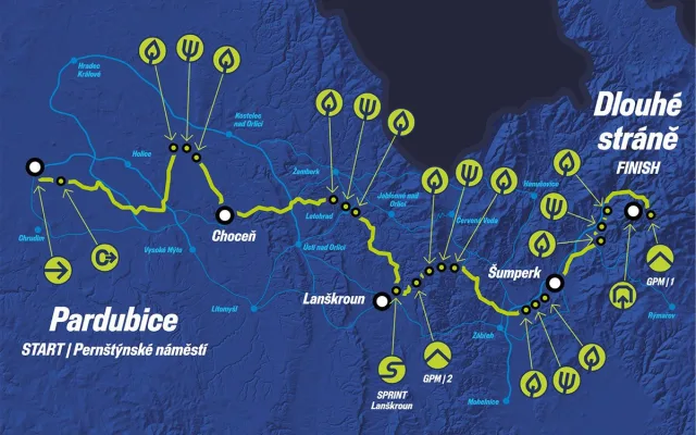 2. etapa Czech Tour 2025