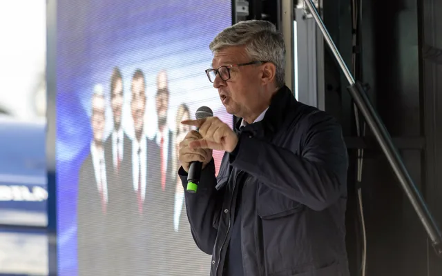 Mítink hnutí ANO v Olomouci