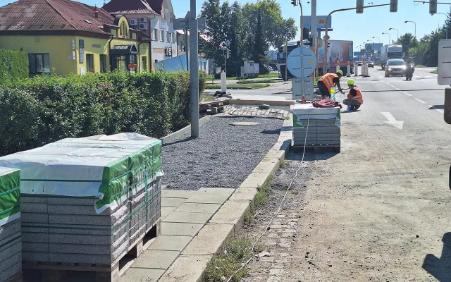 Oprava mostu na silnici I/55 v Olomouci