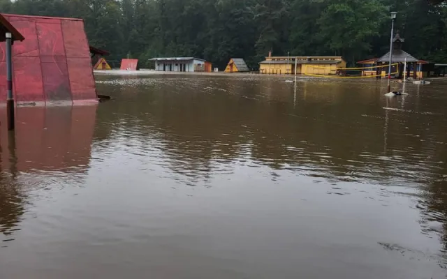 Tábor Černý potok zdevastovaly povodně, areál získá od kraje pět milionů na obnovu