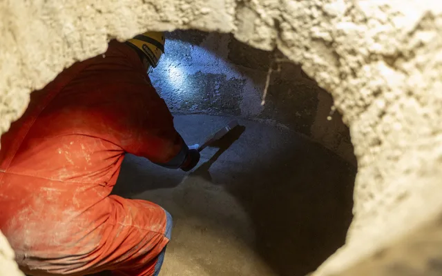 Tajemství pod olomouckým monumentem: místnost před staletími pomáhala řemeslníkům