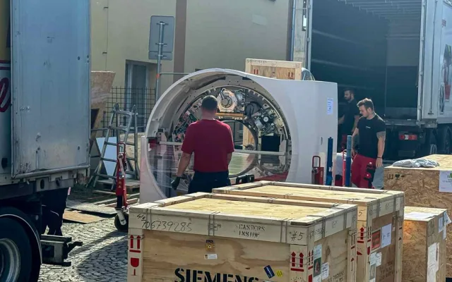 Inovativní diagnostika: v olomoucké fakultce instalují špičkový CT systém
