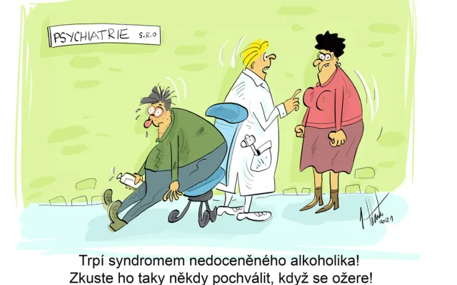 ORAŽENÉ OBRÁZKY: Listopadová dávka vtipů od kreslíře Jana Tatarky