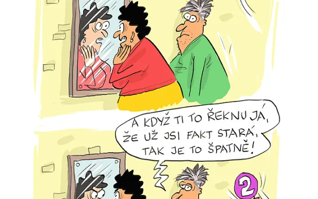 ORAŽENÉ OBRÁZKY: Prosincová dávka vtipů od kreslíře Jana Tatarky