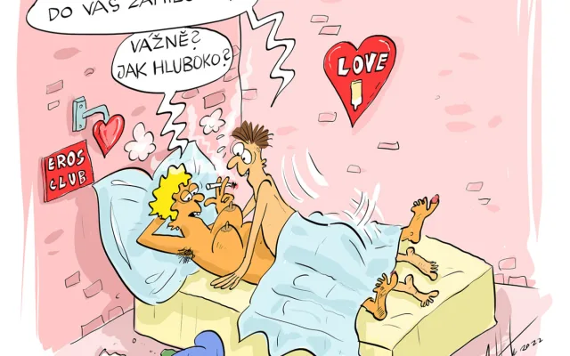 ORAŽENÉ OBRÁZKY: Prosincová dávka vtipů od kreslíře Jana Tatarky
