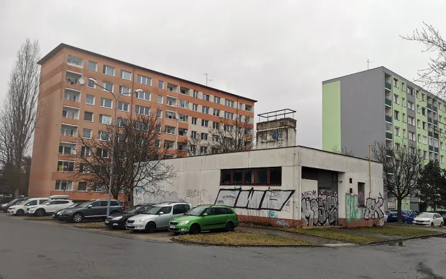 Původní podoba kotelny před přestavbou