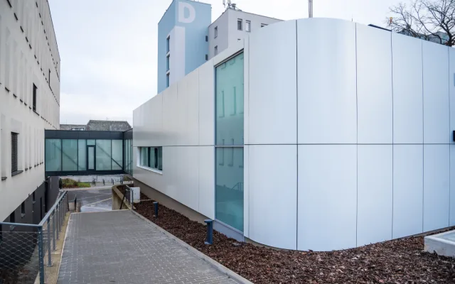 Detailní zobrazení cévního systému. FN Olomouc otevřela nový pavilon za 130 milionů