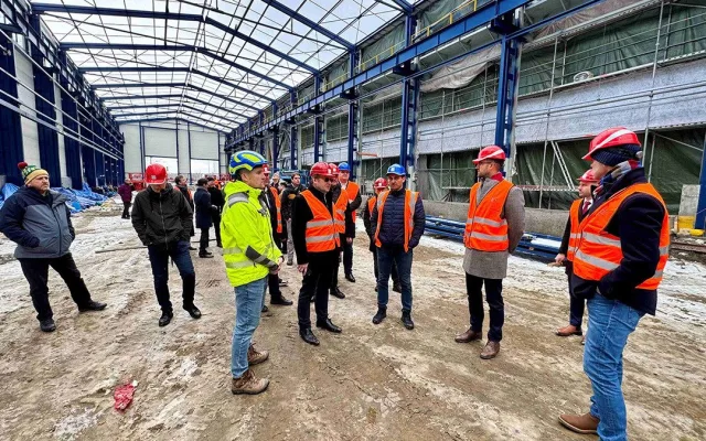 V Olomouci se rozrůstá obří hala pro vlakovou flotilu. Vyjde na 400 milionů