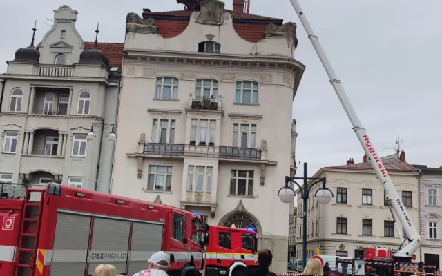 VIDEO: Policie a hasiči obsadili centrum Prostějova, zaútočil střelec. Naštěstí jen cvičně