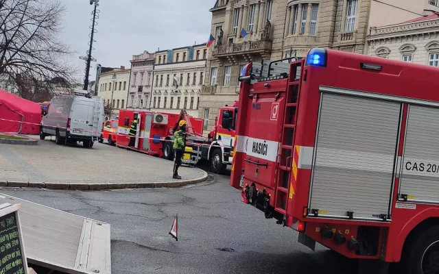 VIDEO: Policie a hasiči obsadili centrum Prostějova, zaútočil střelec. Naštěstí jen cvičně