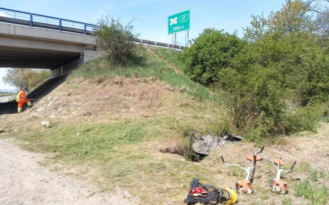 Na dálnici u Olomouce pozor. Silničáři budou opravovat nerovnosti na mimoúrovňové křižovatce