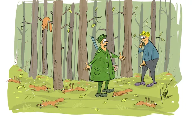 ORAŽENÉ OBRÁZKY: Květnová dávka vtipů od kreslíře Jana Tatarky
