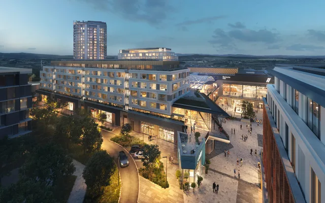 Vizualizace projektu Šantovka District v Olomouci