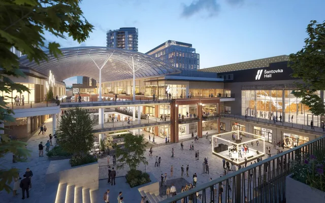 Vizualizace projektu Šantovka District v Olomouci