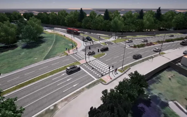 VIDEO: Konec přebíhání čtyřpruhu. V Olomouci začne přestavba rizikové křižovatky