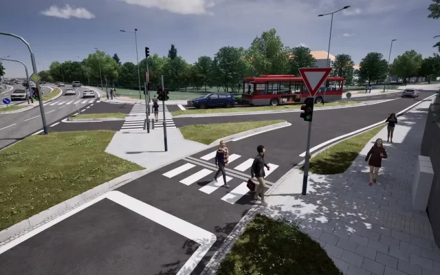 VIDEO: Konec přebíhání čtyřpruhu. V Olomouci začne přestavba rizikové křižovatky