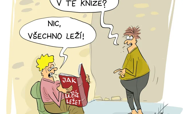 ORAŽENÉ OBRÁZKY: Červencová dávka vtipů od kreslíře Jana Tatarky
