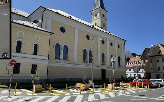 Taktický urbanismus v Jeseníku. Levná a rychlá proměna veřejného prostoru, říká místostarosta