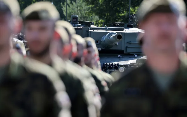 Smečka tanků Leopard je kompletní. U Olomouce jich má armáda celkem 42