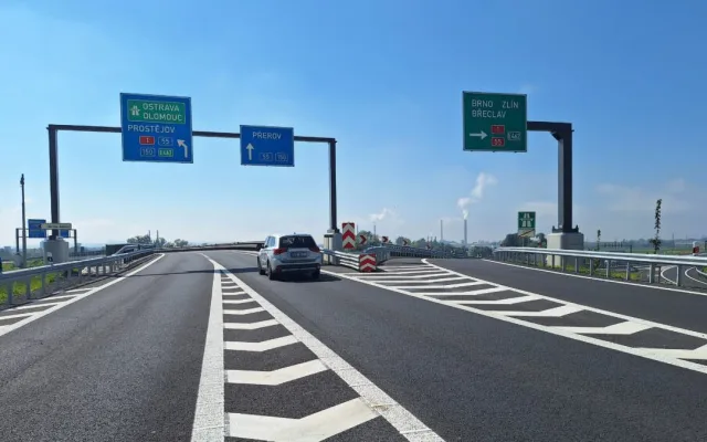 Hluk z D1 je u Přerova v normě. Město i tak dá miliony na úpravu estakády u Dluhonic