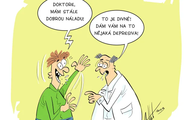 ORAŽENÉ OBRÁZKY: Srpnová dávka vtipů od kreslíře Jana Tatarky