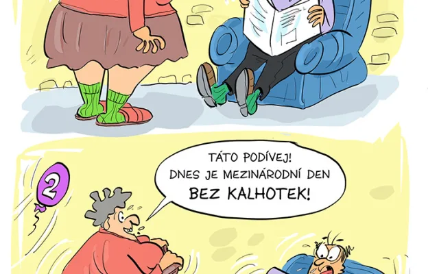 ORAŽENÉ OBRÁZKY: Srpnová dávka vtipů od kreslíře Jana Tatarky
