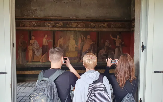 Studenti gymnázia jsou v Itálii