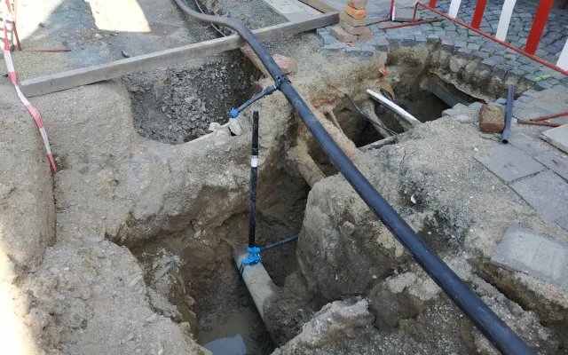 FOTOGALERIE: Opravy důležité Wolkerovy ulice v Prostějově