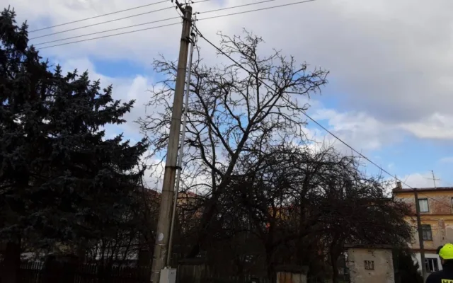 FOTOGALERIE: Hasiče zaměstnaly desítky komplikací způsobených silným větrem