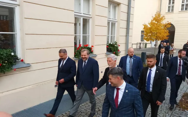 FOTOGALERIE: Prezident Petr Pavel na návštěvě Olomouce