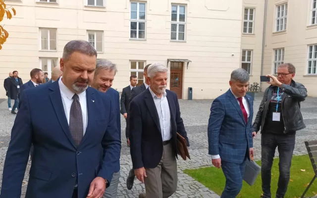 FOTOGALERIE: Prezident Petr Pavel na návštěvě Olomouce