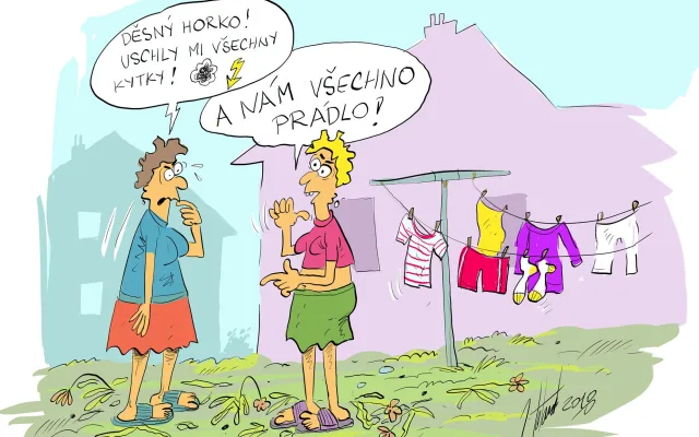 FOTOGALERIE: První v srpnu středa, humoru a legrace je třeba